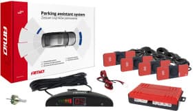 Парктроник Amio 02255 LED 4 черный 4 шт.