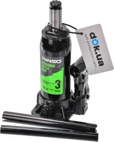 Домкрат Winso Hydraulic Bottle Jack пляшковий гідравлічний 3 т 170310