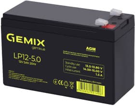 Акумулятор для ДБЖ Gemix LP LP12-5.0 10630100 5 Аг 12 В