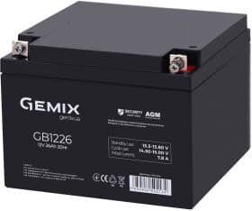 Акумулятор для ДБЖ Gemix GB GB1226 10700206 26 Аг 12 В