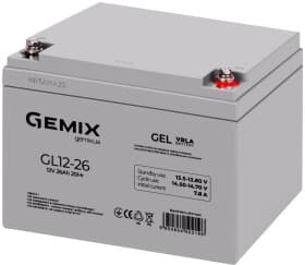 Акумулятор для ДБЖ Gemix GL GL12-26 10700212 26 Аг 12 В