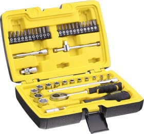 Набор бит и торцевых головок с держателем и трещоткой Stanley FMMT82683-1 22 шт.