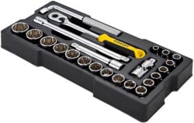 Набор торцевых головок и комплектующих Stanley STMT1-74726 1/2" (23 пр.)