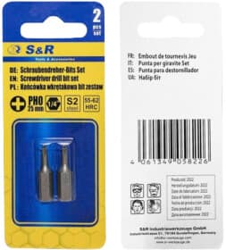 Набір бит S&R 152020101 2 шт.