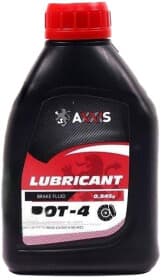 Гальмівна рідина Axxis DOT 4 пластик
