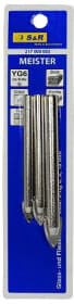 Набор сверл S&R конусных по плитке и стеклу Meister 217000003 6-10 мм 3 шт.