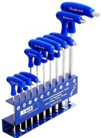 Набор ключей шестигранных S&R 365535010 2-10 мм с шарообразным наконечником 10 шт