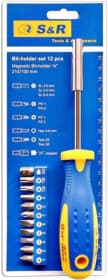 Викрутка з набором бит S&R 250011100