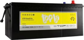 Аккумулятор Topla 6 CT-240-L EFB 454612