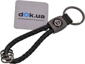 Брелок Vitol с логотипом Nissan черный 48795