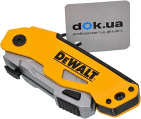 Ніж монтажний DeWALT DWHT10261-0 монолітне лезо
