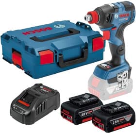 Гайковерт аккумуляторный Bosch GDX 18V-200 C (2 аккумулятора + ЗУ + чехол)