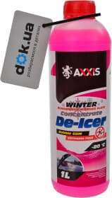 Концентрат омивача Axxis De-icer зимовий -80 °С bubble gum