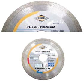 Круг отрезной CEDIMA Flise Premium 10000066 200 мм