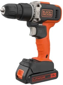 Дрель ударная BLACK+DECKER BCD003C1 аккумуляторная (1 аккумулятор + ЗУ)