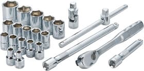 Набор торцевых головок и комплектующих DeWALT DWMT19241-1 1/2" (22 пр.)