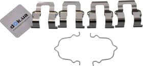 Комплектующие дисковых тормозных колодок Комплектующие дисковых тормозных колодок