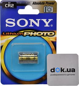 Батарейка Sony Absolute Power cr2b1a СR2 3 V 1 шт