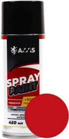 Аэрозольная краска Axxis Spray Paint красный RAL 3020 термостойкая 450 мл