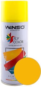 Аэрозольная краска Winso Fly Color желтый RAL 1023 450 мл