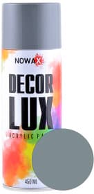 Аерозольна фарба Nowax Decor Lux Silver RAL 7000 450 мл