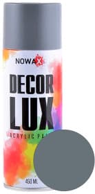 Аерозольна фарба Nowax Decor Lux синьо-сіра RAL 7031 450 мл