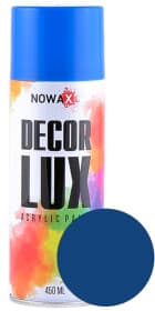 Аерозольна фарба Nowax Decor Lux тирлично-синя RAL 5010 450 мл