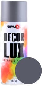 Аэрозольная краска Nowax Decor Lux Silver 450 мл