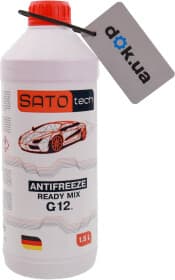 Готовый антифриз SATO tech Ready Mix G12 красный -35 °C