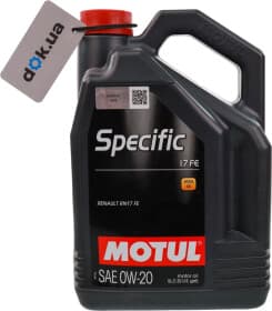 Моторна олива Motul Specific 17 FE 0W-20 синтетична