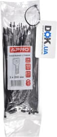 Стяжка Apro ctb3200 200 мм 3 мм 100 шт