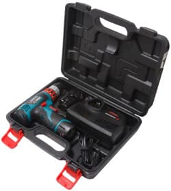 Шуруповерт Forsage аккумуляторный CDA12V-Li-ion (2 аккумулятора + ЗУ + чехол)