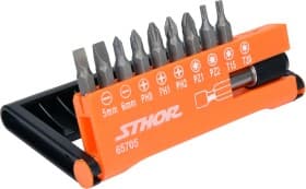 Набір бит з тримачем STHOR 65705 10 шт.