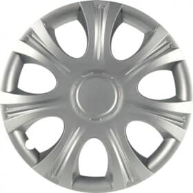 Комплект колпаков на колеса Elegant Impulse цвет серебристый