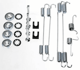 Монтажный комплект барабанных тормозных колодок Монтажный комплект барабанных тормозных колодок