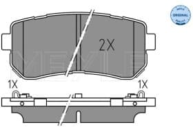 Гальмівні колодки Гальмівні колодки