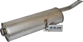 Глушитель выхлопных газов конечный