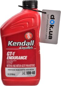 Моторна олива Kendall GT-1 Endurance with LiquiTek 10W-40 напівсинтетична