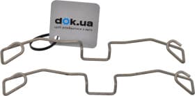 Компоненти дискових гальмівних колодок