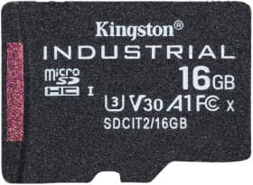 Карта памяти Kingston Industrial2 microSDHC 16 ГБ