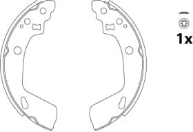 Гальмівні колодки Гальмівні колодки