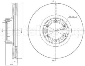 Тормозной диск Тормозной диск