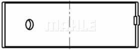 Шатунный вкладыш Mahle 038 PL 19914 025