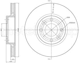 Тормозной диск Тормозной диск