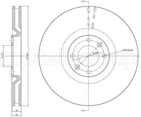 Тормозной диск Тормозной диск