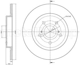 Тормозной диск Тормозной диск