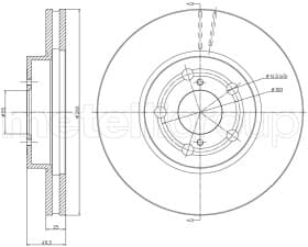 Тормозной диск Тормозной диск