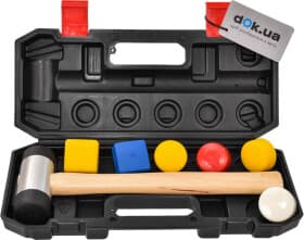 Молоток рихтовочный с набором насадок Rockforce RF-616S