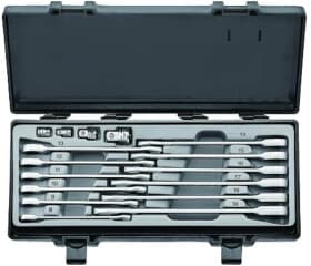 Набор ключей комбинированных трещоточных Force 5164 8-19 мм 12 шт