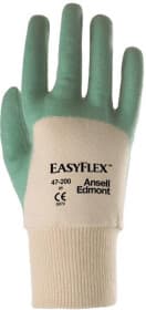 Перчатки рабочие Starline EasyFlex трикотажные с нитриловым покрытием белые